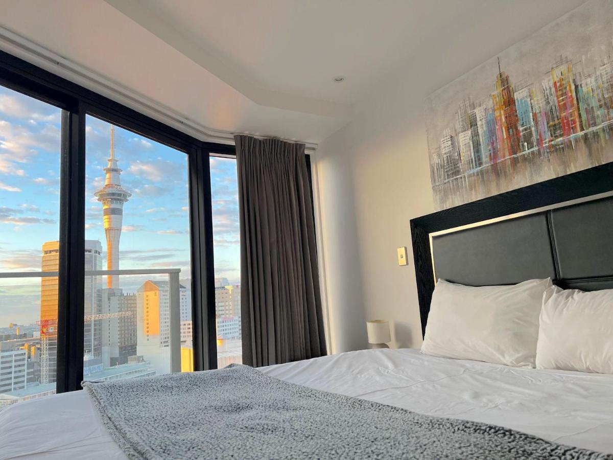 Skytower View 2 Bedroom Apartment Auckland Extérieur photo